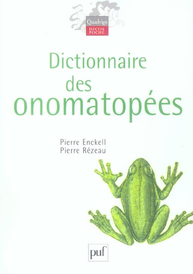DICTIONNAIRE DES ONOMATOPEES