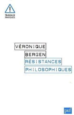 RESISTANCES PHILOSOPHIQUES