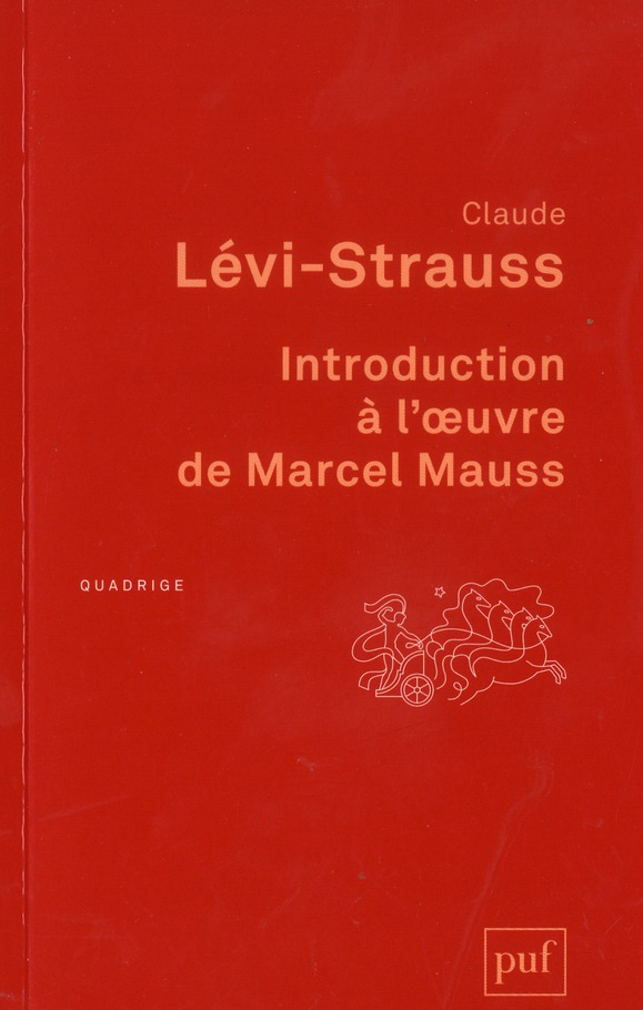 INTRODUCTION A L'OEUVRE DE MARCEL MAUSS