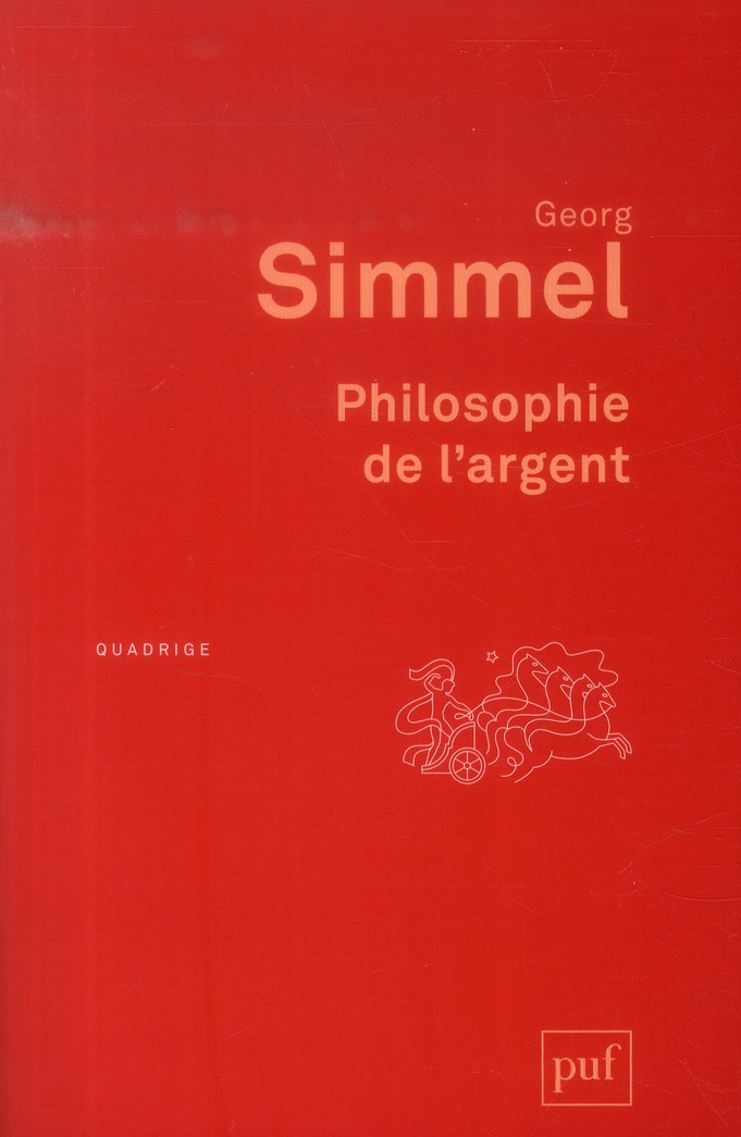 PHILOSOPHIE DE L'ARGENT