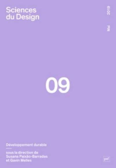 SCIENCES DU DESIGN N  9 (2019-1)