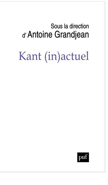 KANT (IN)ACTUEL