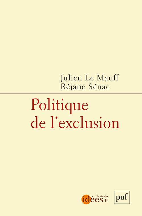 POLITIQUE DE L'EXCLUSION