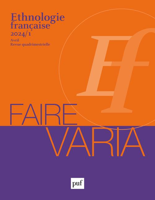 ETHNOLOGIE FRANCAISE 2024-1