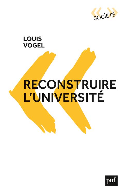 RECONSTRUIRE L'UNIVERSITE