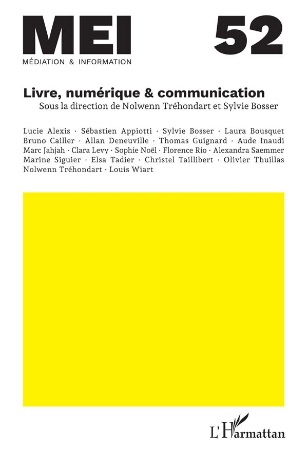 LIVRE, NUMERIQUE & COMMUNICATION - VOL52