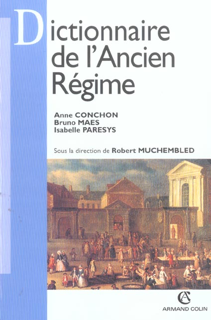 DICTIONNAIRE DE L'ANCIEN REGIME