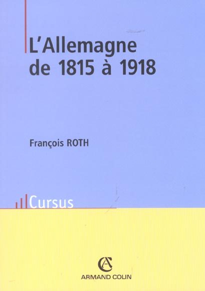 L'ALLEMAGNE DE 1815 A 1918