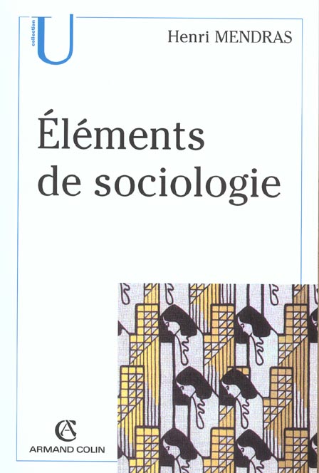 ELEMENTS DE SOCIOLOGIE