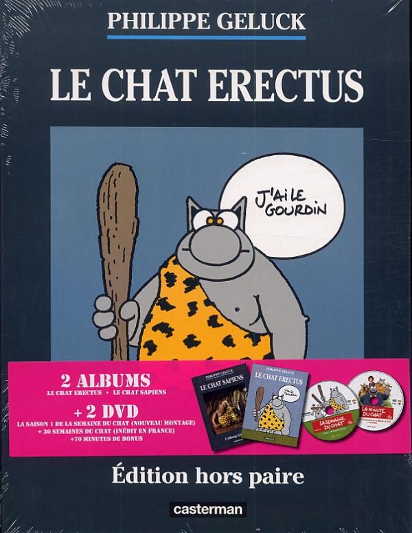 LES ALBUMS DU CHAT - T17 - LE CHAT ERECTUS