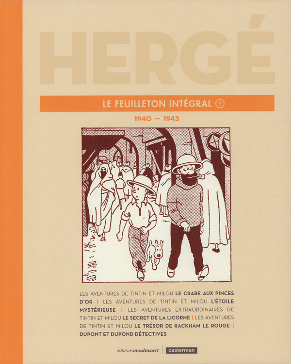HERGE, LE FEUILLETON INTEGRAL - T09 - 1940 - 1943