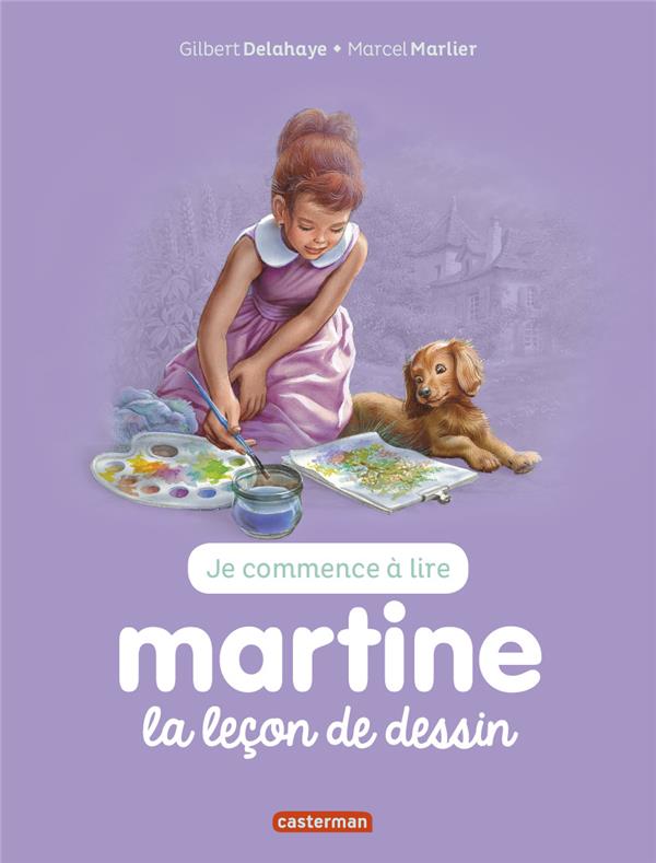 JE COMMENCE A LIRE AVEC MARTINE - T30 - MARTINE, LA LECON DE DESSIN