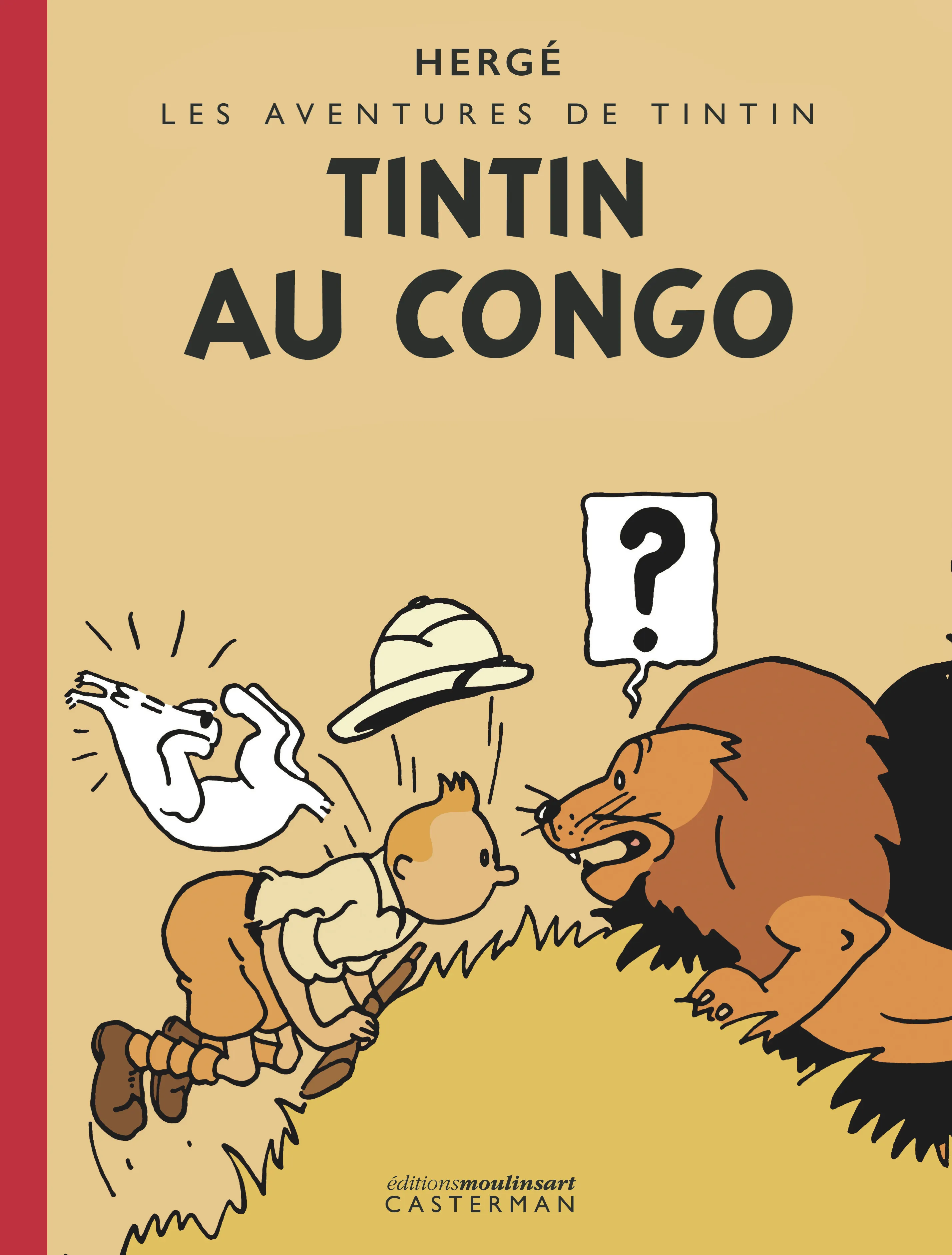 TINTIN - TINTIN AU CONGO - EDITION PETIT VINGTIEME COLORISEE
