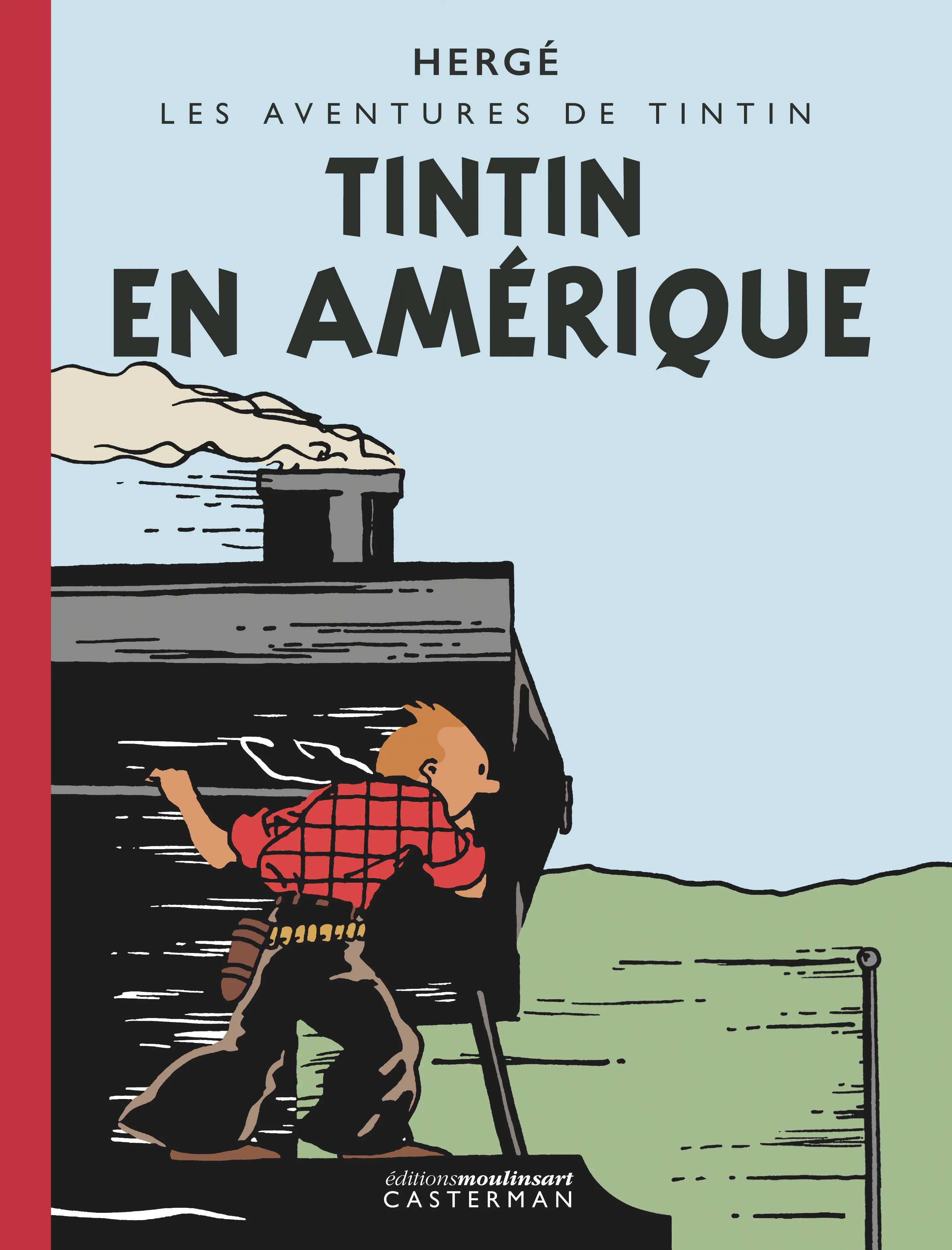 TINTIN - TINTIN EN AMERIQUE - EDITION PETIT VINGTIEME COLORISEE