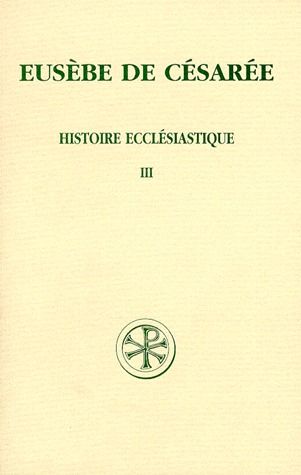 HISTOIRE ECCLESIASTIQUE - TOME 3