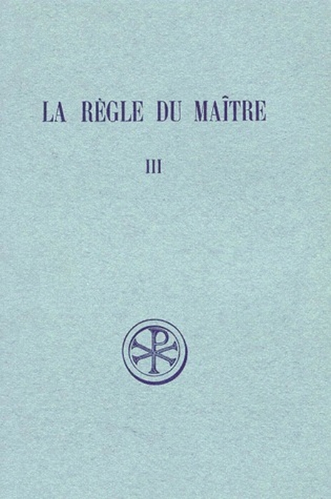 LA REGLE DU MAITRE - TOME 3