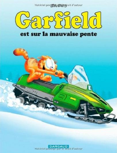 GARFIELD - T25 - GARFIELD - GARFIELD EST SUR LA MAUVAISE PENTE