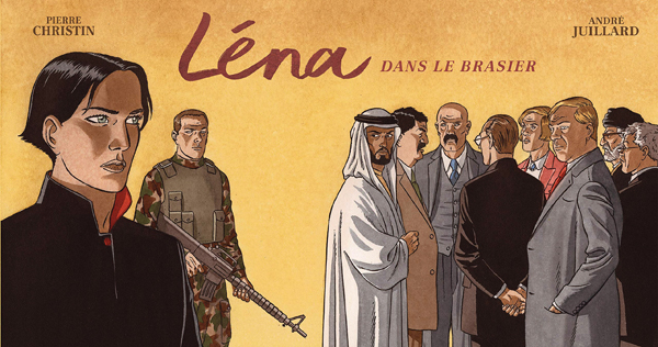 LENA - T03 - LENA - LENA DANS LE BRASIER (STRIPS)
