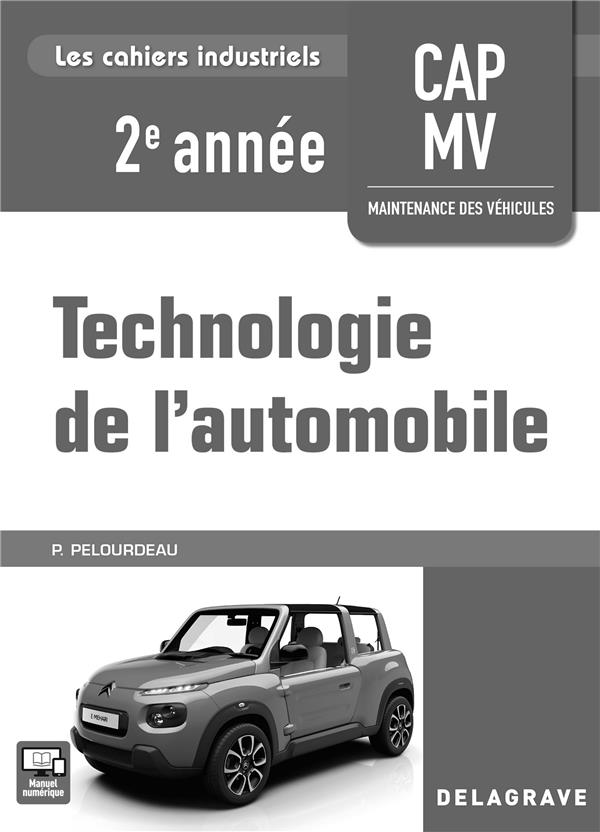 TECHNOLOGIE DE L'AUTOMOBILE CAP MAINTENANCE DES VEHICULES 2E ANNEE (2018) - LI