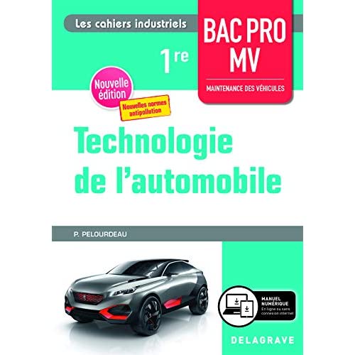 TECHNOLOGIE DE L'AUTOMOBILE 1RE BAC PRO MV (2020) - POCHETTE ELEVE