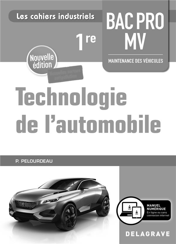TECHNOLOGIE DE L'AUTOMOBILE 1RE BAC PRO MV (2020) - LIVRE DU PROFESSEUR POCHET