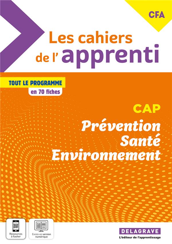 LES CAHIERS DE L'APPRENTI - PREVENTION SANTE ENVIRONNEMENT (PSE) CAP (2023) - POCHETTE ELEVE