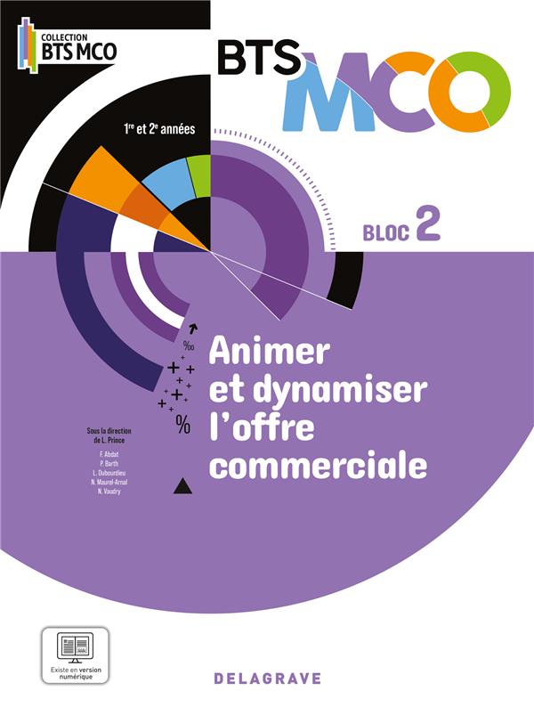 BLOC 2 - ANIMER ET DYNAMISER L OFFRE COMMERCIALE BTS MCO 1 ET 2 (2024) - POCHETTE ELEVE