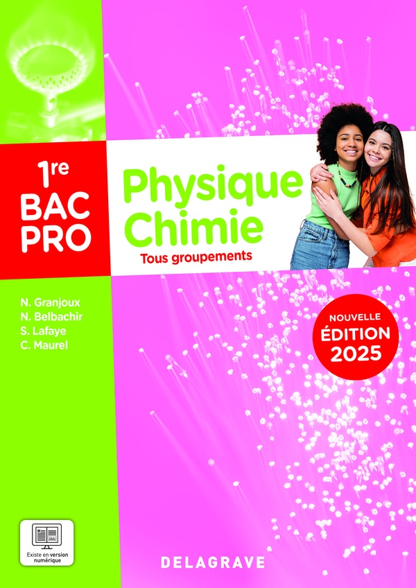 PHYSIQUE - CHIMIE 1RE BAC PRO (2025) - POCHETTE ELEVE