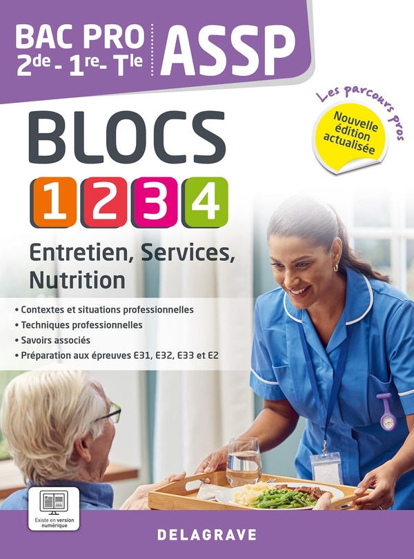 LES PARCOURS PROS - ASSP - ENTRETIEN, SERVICES, NUTRITION - 2DE, 1RE, TLE BAC PRO ASSP (2026) - POCH