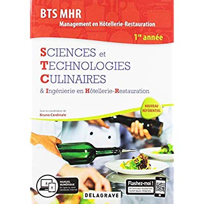 SCIENCES ET TECHNOLOGIES CULINAIRES (STC) 1RE ANNEE BTS MHR (2019) - POCHETTE