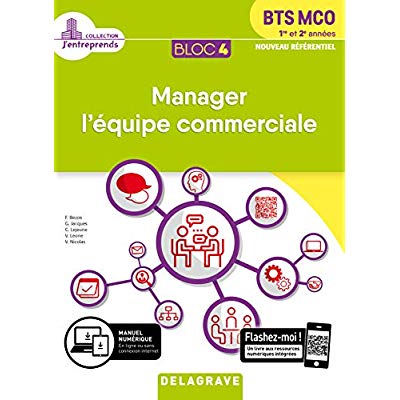 BLOC 4 MANAGER L'EQUIPE COMMERCIALE 1E ET 2E ANNEES - ELEVE