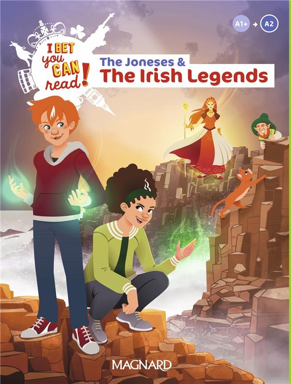 THE JONESES & THE IRISH LEGENDS - LECTURE A2 ANGLAIS  I BET YOU CAN READ