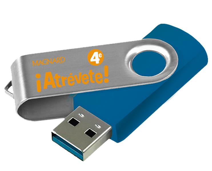 IATREVETE! ESPAGNOL 4E (2023) - CLE USB