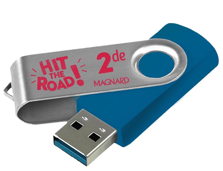 HIT THE ROAD! ANGLAIS 2DE (2023) - CLE USB