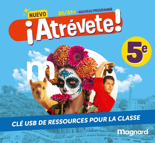 NUEVO ATREVETE - ESPAGNOL 5E (2026) - CLE USB DE RESSOURCES CLASSE