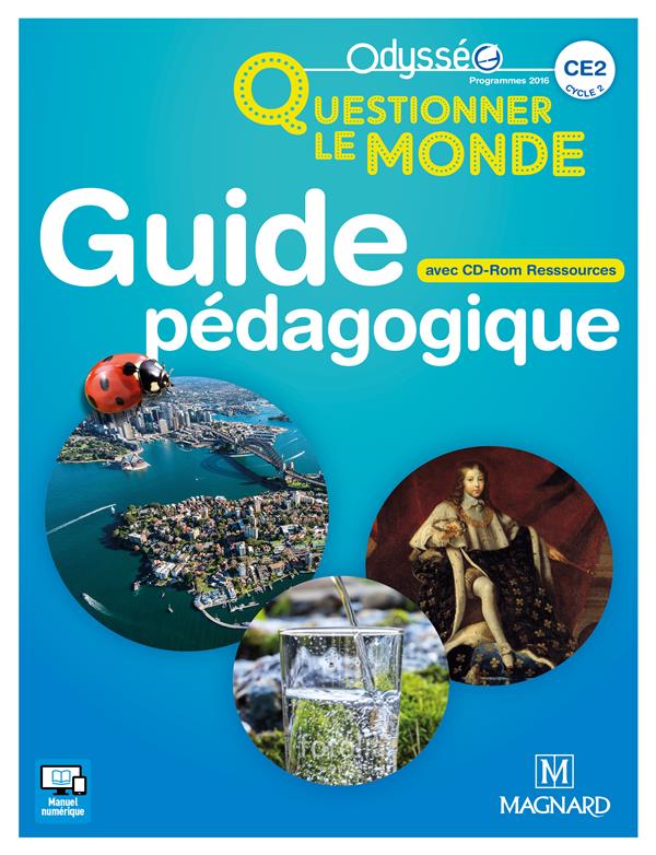 QUESTIONNER LE MONDE CE2 GUIDE PEDAGOGIQUE + CD ROM