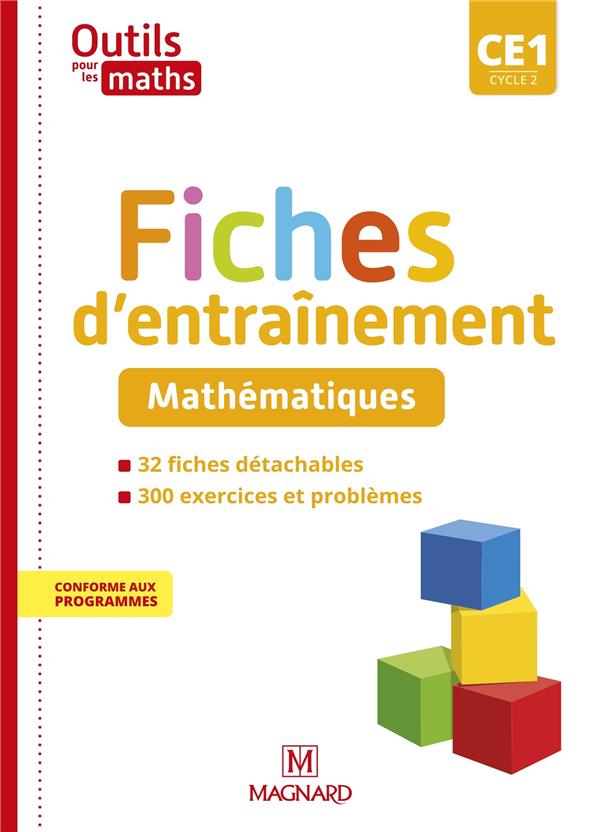 OUTILS POUR LES MATHS CE1 (2021) - FICHES D'ENTRAINEMENT
