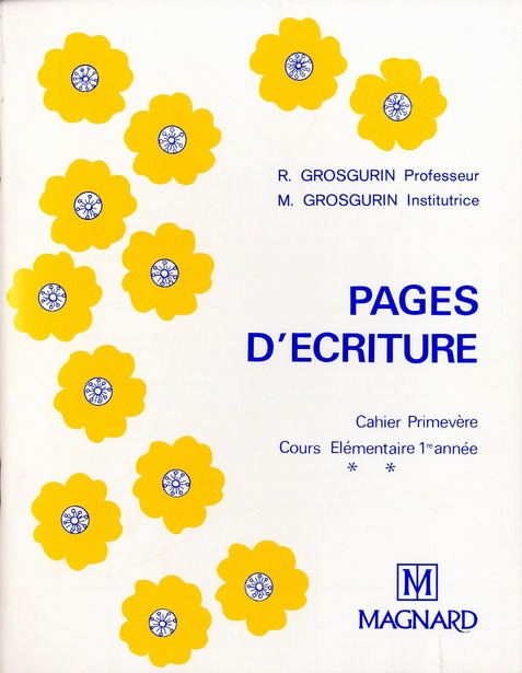 CAHIER PRIMEVERE CE1