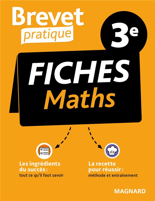 BREVET PRATIQUE FICHES MATHS 3E