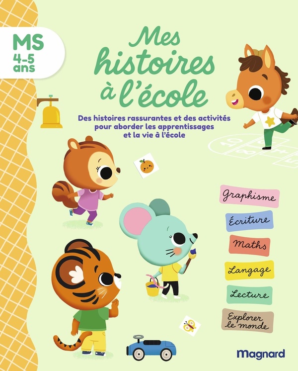 MES HISTOIRES A L'ECOLE MS - TOUT LE PROGRAMME DE MOYENNE SECTION EN LISANT DES HISTOIRES !