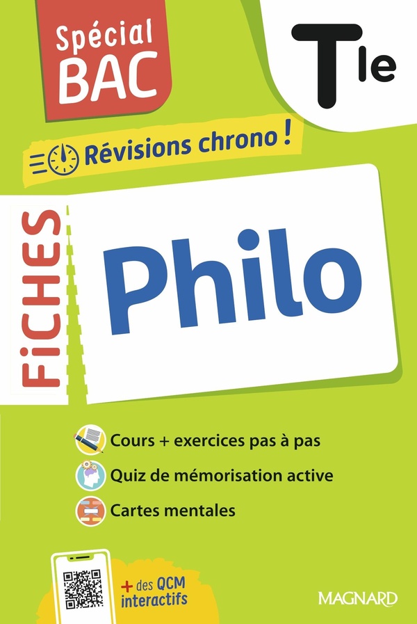 SPECIAL BAC 2026 - FICHES PHILOSOPHIE TLE - TOUT LE PROGRAMME EN 47 FICHES, SCHEMAS-BILANS ET QUIZ