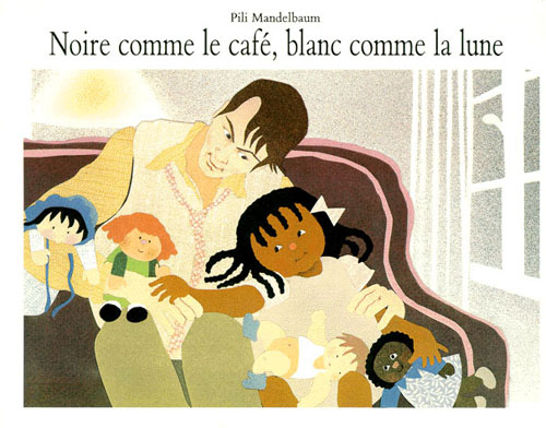 NOIRE COMME LE CAFE BLANC COMME LA LUNE