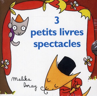 3 PETITS LIVRES SPECTACLES