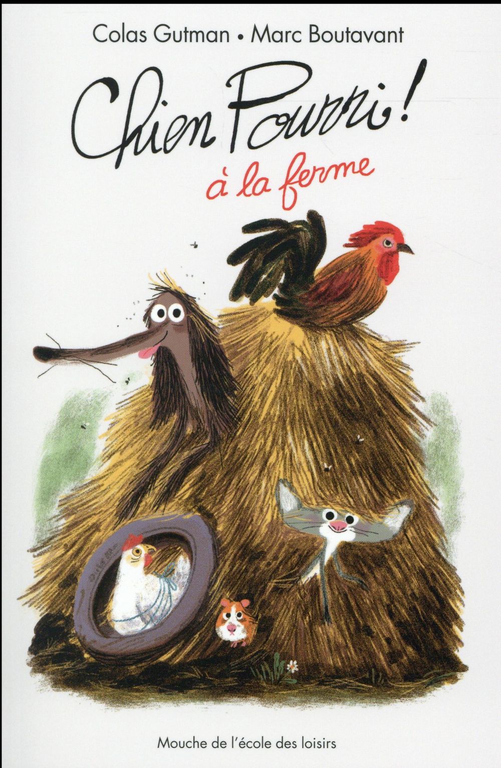 CHIEN POURRI A LA FERME