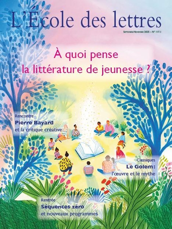 L'ECOLE DES LETTRES N 1- SEPTEMBRE 2025