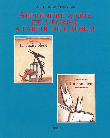 APPRENTISSAGE BEAU LIVRE CHAISE BLEUE