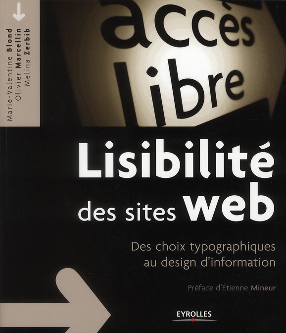 LISIBILITE DES SITES WEB - DES CHOIX TYPGRAPHIQUES AU DESIGN D'INFORMATIONS.