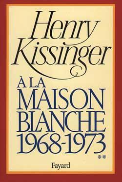 A LA MAISON-BLANCHE - (1968-1973)