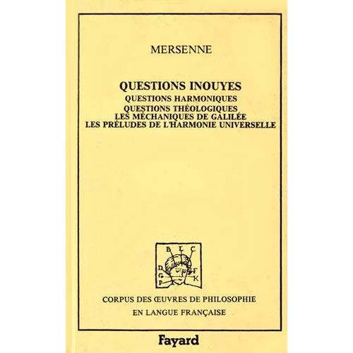 QUESTIONS INOUIES (1634)