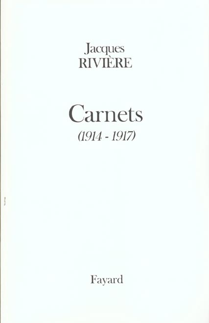 CARNETS (NOUVELLE EDITION) - (1914-1917)